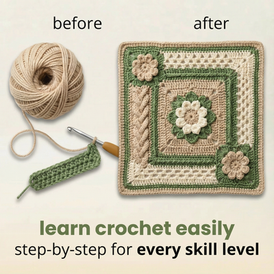 All-in-One Crochet Kit - 72 Pieces