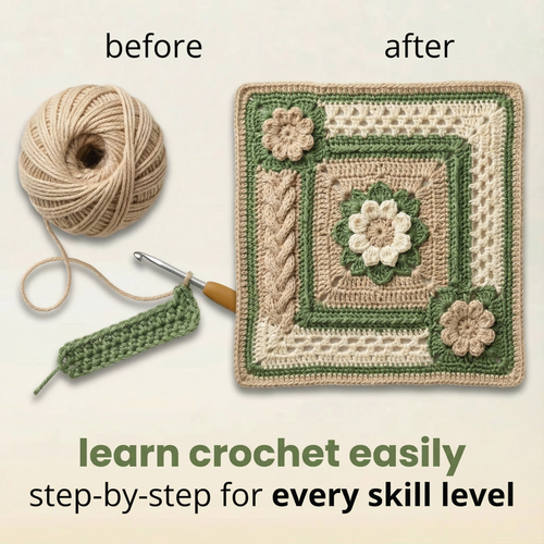 All-in-One Crochet Kit - 72 Pieces