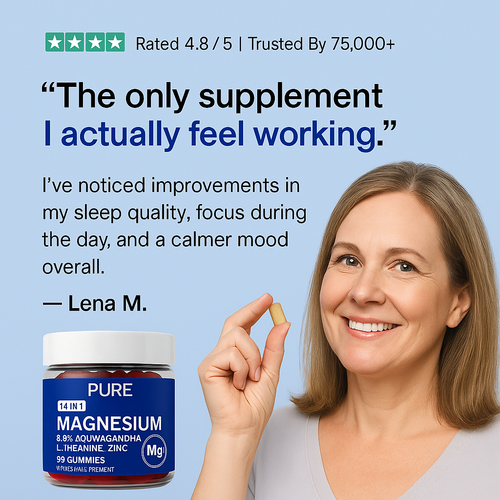 PURE 14-in-1 Magnesium Gummies