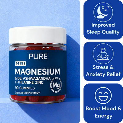 PURE 14-in-1 Magnesium Gummies