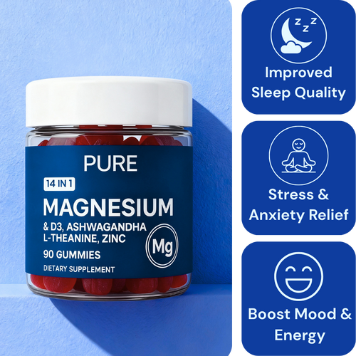 PURE 14-in-1 Magnesium Gummies